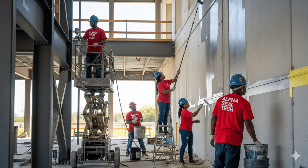 Industrial and commercial painting